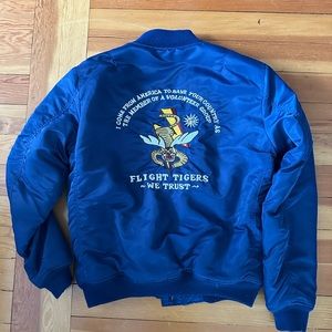 Flight Tigers Bomber Jacket